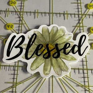 •Brand New• Flower Power Aesthetic Waterproof Sticker